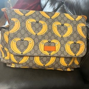 Gucci diaper bag